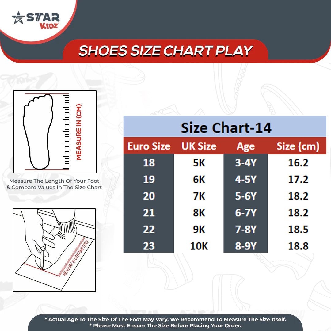 EVOLVE KICKS Sandal (Joy-01) | Age 3 - 6 Years | Black
