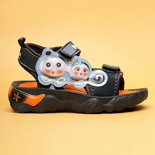 Velcro Strappy Sandals For Boys & Girls Light Green