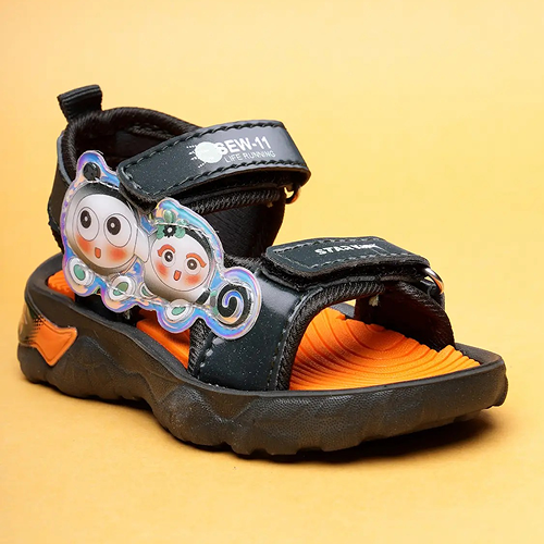 Velcro Strappy Sandals For Boys & Girls Light Green