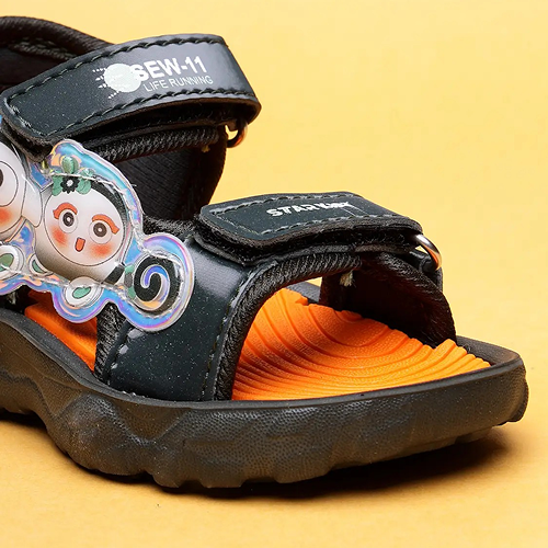 Velcro Strappy Sandals For Boys & Girls Light Green