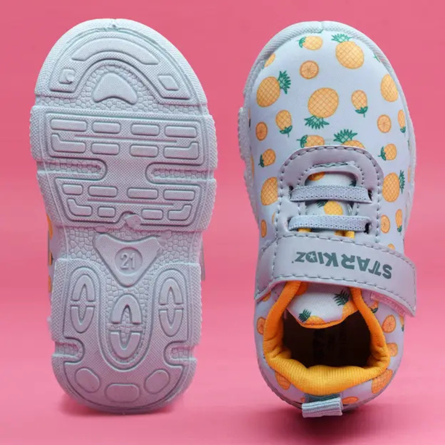 Velcro Chu Chu Shoes For Boys & Girls (Light green, 12months to 3.5years)