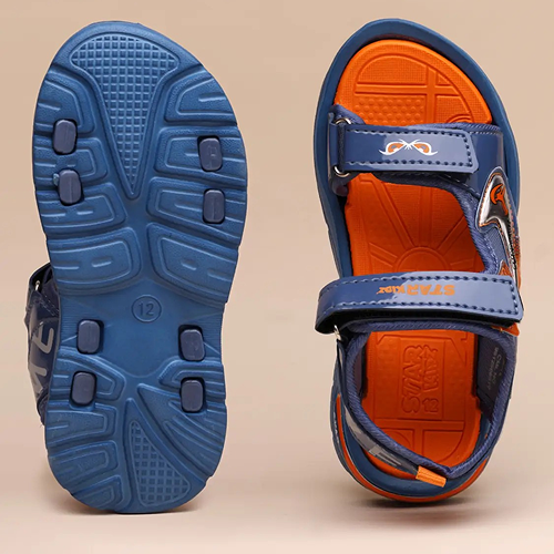 Velcro Strappy Sandals For Boys & Girls Blue