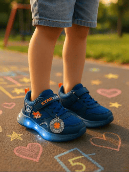 STAR FIRE MYSTIC LIGHTNING SHOE (NEO-01) | 2 YEARS TO 7 YEARS | T.BLU