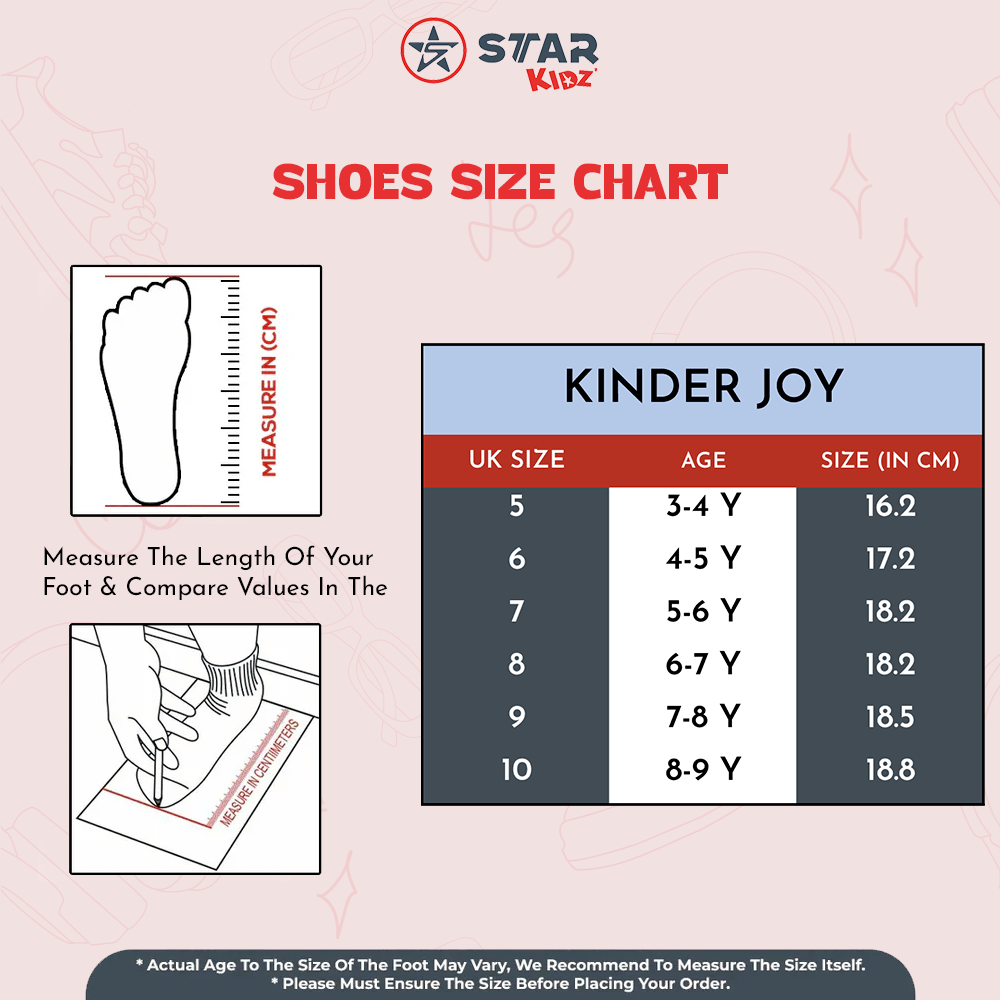 STAR EVOLVE SHOOT SANDAL (Joy-03) | 3 YEARS TO 9 YEARS | DGR