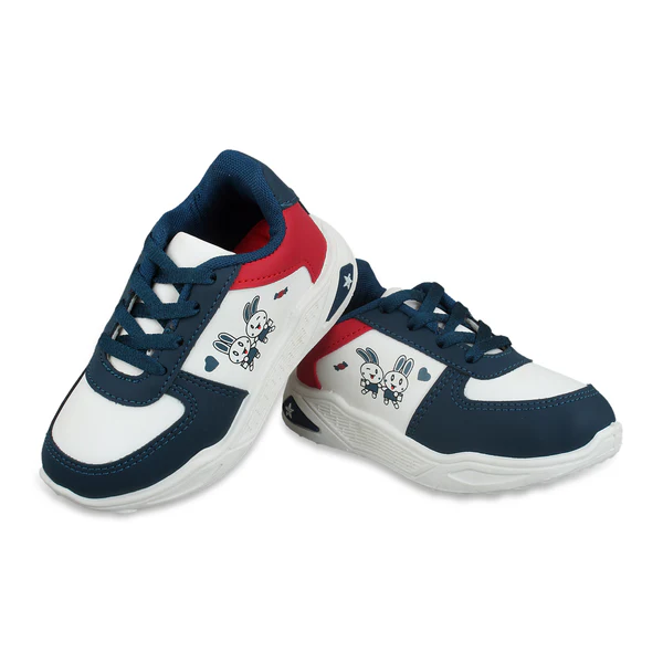 STAR SURGE VOLT SHOE (Jss-106) |  1YEARS TO 6 YEARS | WHT-T.BLU
