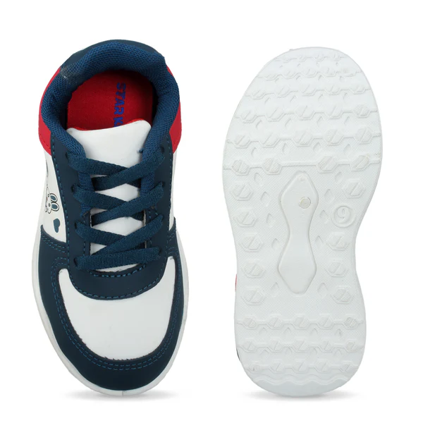 STAR SURGE VOLT SHOE (Jss-106) |  1YEARS TO 6 YEARS | WHT-T.BLU