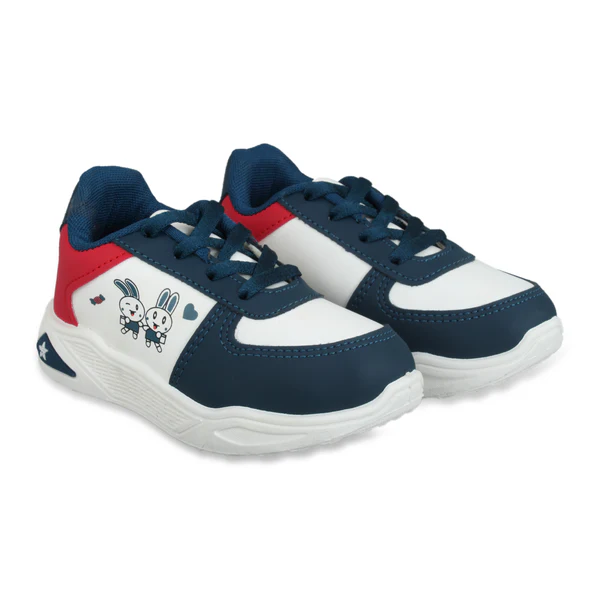 STAR SURGE VOLT SHOE (Jss-106) |  1YEARS TO 6 YEARS | WHT-T.BLU