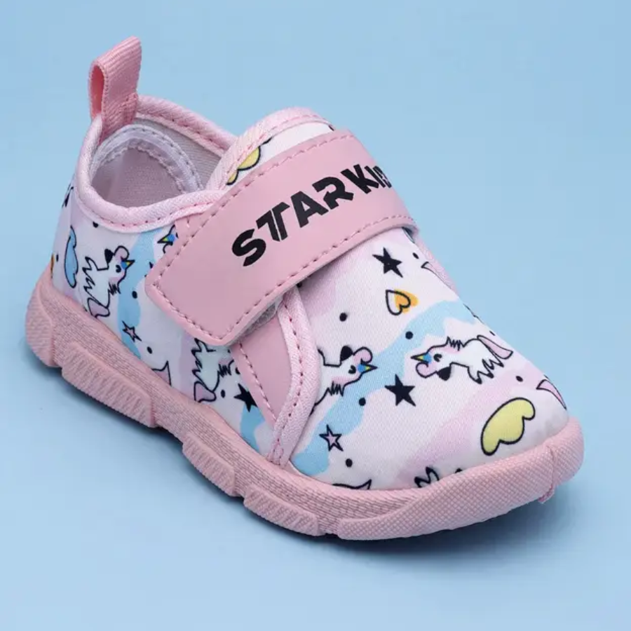 Velcro Chu Chu Shoes For Boys & Girls (Multicolor, 15months to 4years)