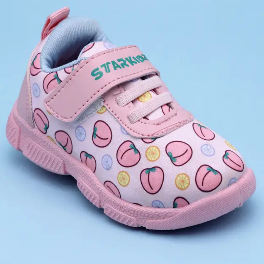 Velcro Chu Chu Shoes For Boys & Girls (Pink ,12months to 3.5years)