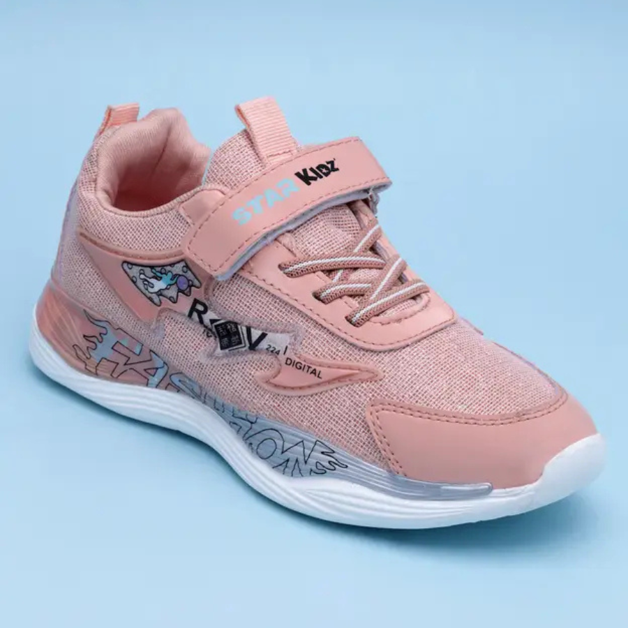 Velcro Sneakers For Boys & Girls (Tan,5 to 13 years)