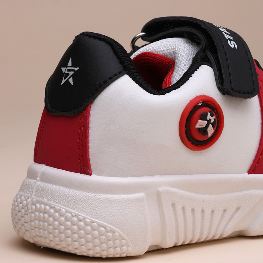 Velcro Sneakers For Boys & Girls (Black, 2-5 Year)