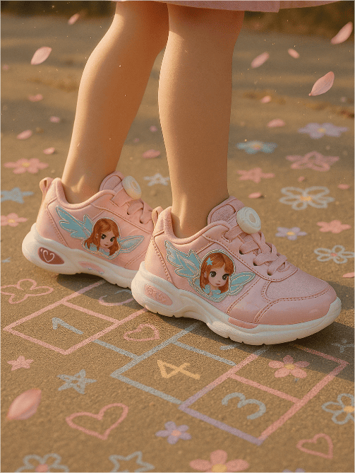 STAR APEX BREEZES CASUAL SHOE (Italy-05) | 3 YEARS TO 8 YEARS | B.PNK
