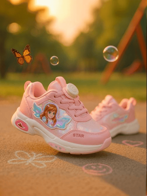 STAR APEX BREEZES CASUAL SHOE (Italy-05) | 3 YEARS TO 8 YEARS | B.PNK