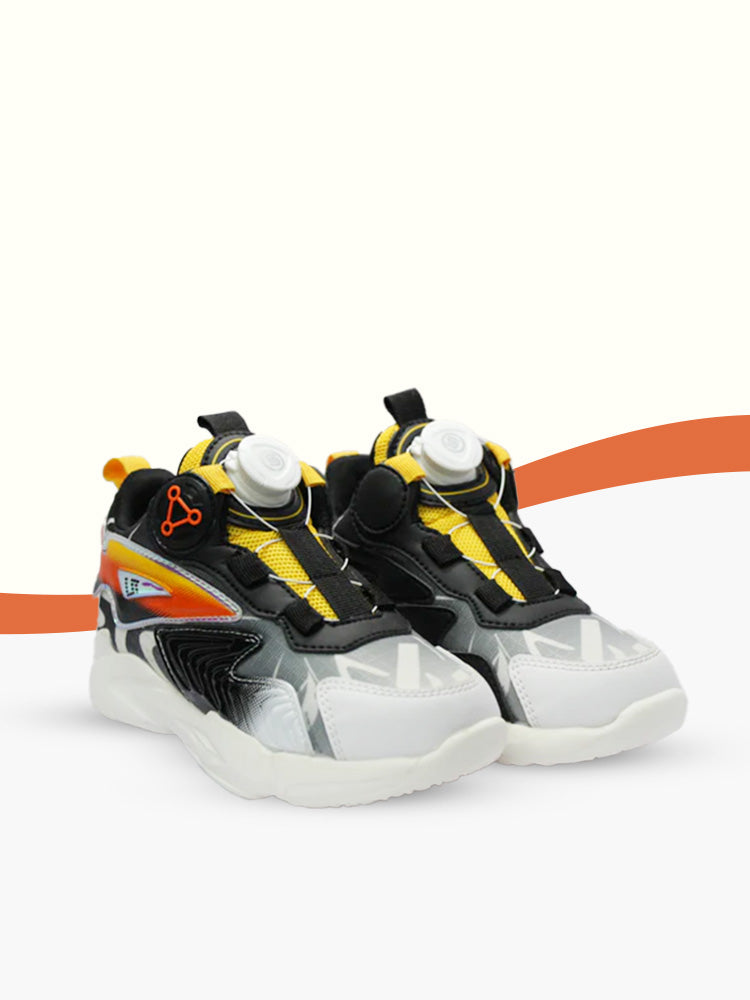 STAR FIGHTER MYSTIC CASUAL SHOE (TYSON-01) | 7 YEARS TO 12 YEARS | BLK