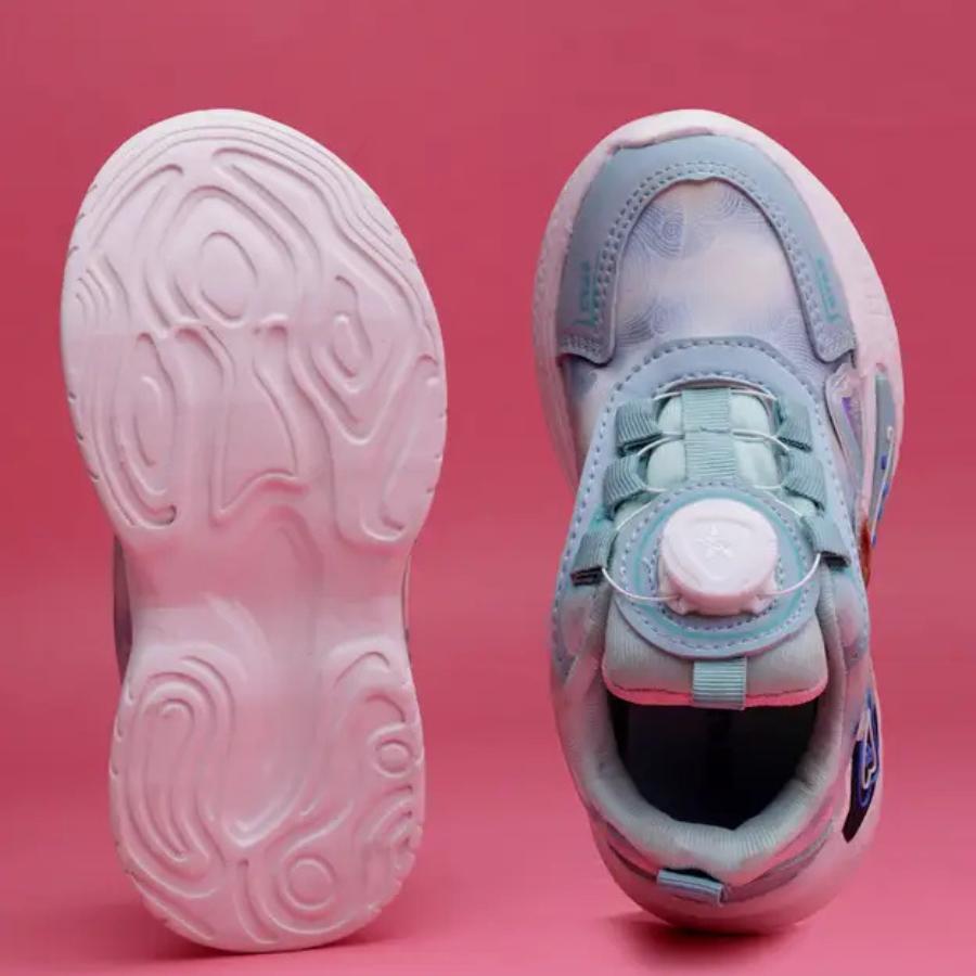 Drawstring Casual Shoes For Boys & Girls  (Light Green,3 to 9 years)