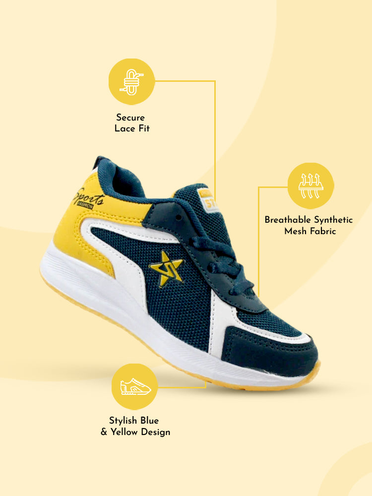 AERODASH Fashionable Shoes (KSJ-102)  | Age 6-14 years | TBLU