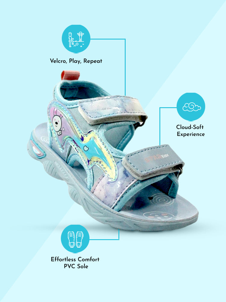 LEAP BOUNCE Cute Kids Sandal | Age 3 - 11 years | Mint