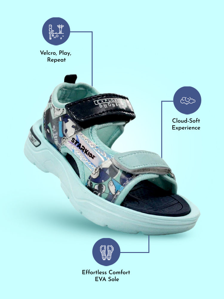 EVOLVE EXPLORE Sandal (Joy-02) | Age 3 - 6 Years | Mint