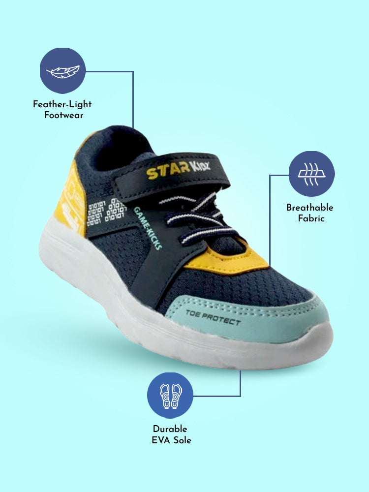 AEROSURGE Cozy Winter Shoes (KSJ-402) | Age 6-14 years | TBLU