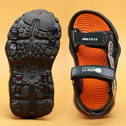 Velcro Strappy Sandals For Boys & Girls Light Green