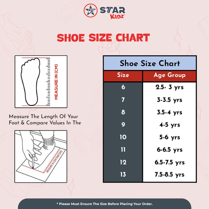 STAR FIRE MYSTIC LIGHTNING SHOE (NEO-01) | 2 YEARS TO 7 YEARS | PNK