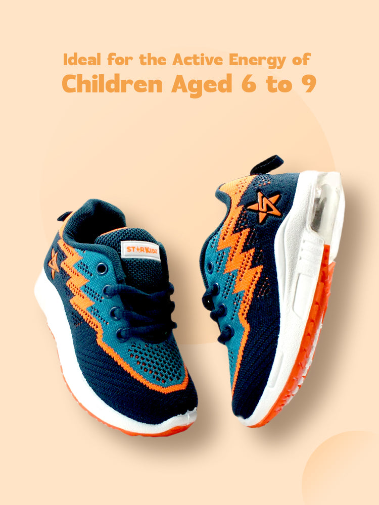 LIGHTNING Kids Athletic Shoes (FIREFLY-12) | Age 3 - 9 years