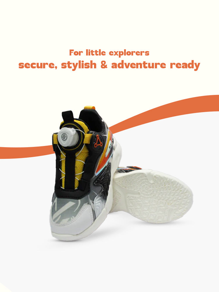 STAR FIGHTER MYSTIC CASUAL SHOE (TYSON-01) | 7 YEARS TO 12 YEARS | BLK
