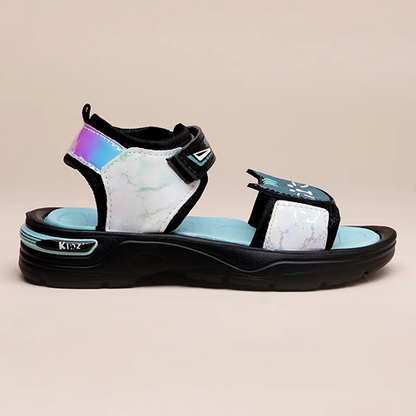 Velcro Strappy Sandals For Boys & Girls Black