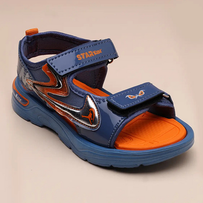 Velcro Strappy Sandals For Boys & Girls Blue