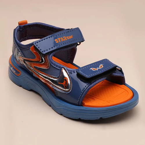 Velcro Strappy Sandals For Boys & Girls Blue