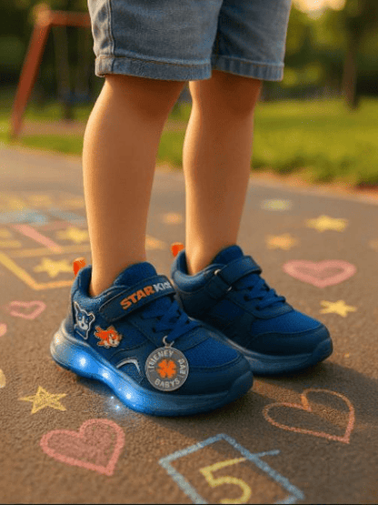 STAR FIRE MYSTIC LIGHTNING SHOE (NEO-01) | 2 YEARS TO 7 YEARS | T.BLU