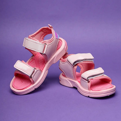 Velcro Strappy Sandals For Boys & Girls Pink