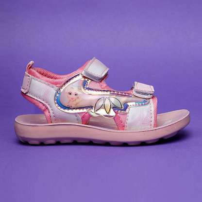 Velcro Strappy Sandals For Boys & Girls Baby Pink