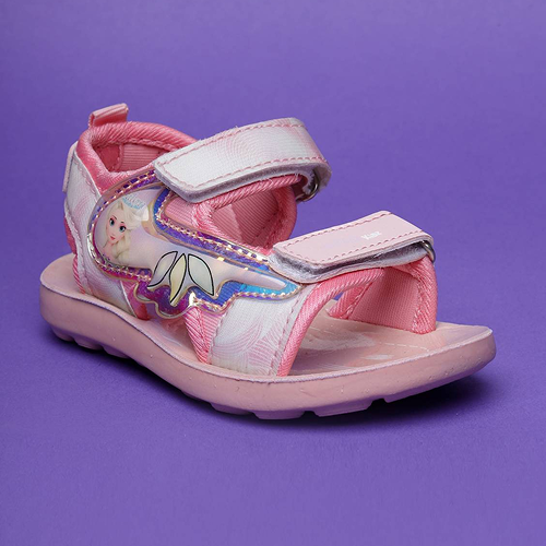 Velcro Strappy Sandals For Boys & Girls Baby Pink