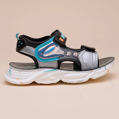 Velcro Strappy Sandals For Boys and Girls - Black