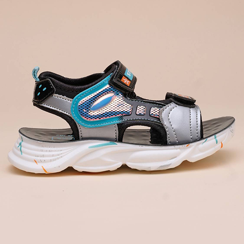 Velcro Strappy Sandals For Boys and Girls - Black