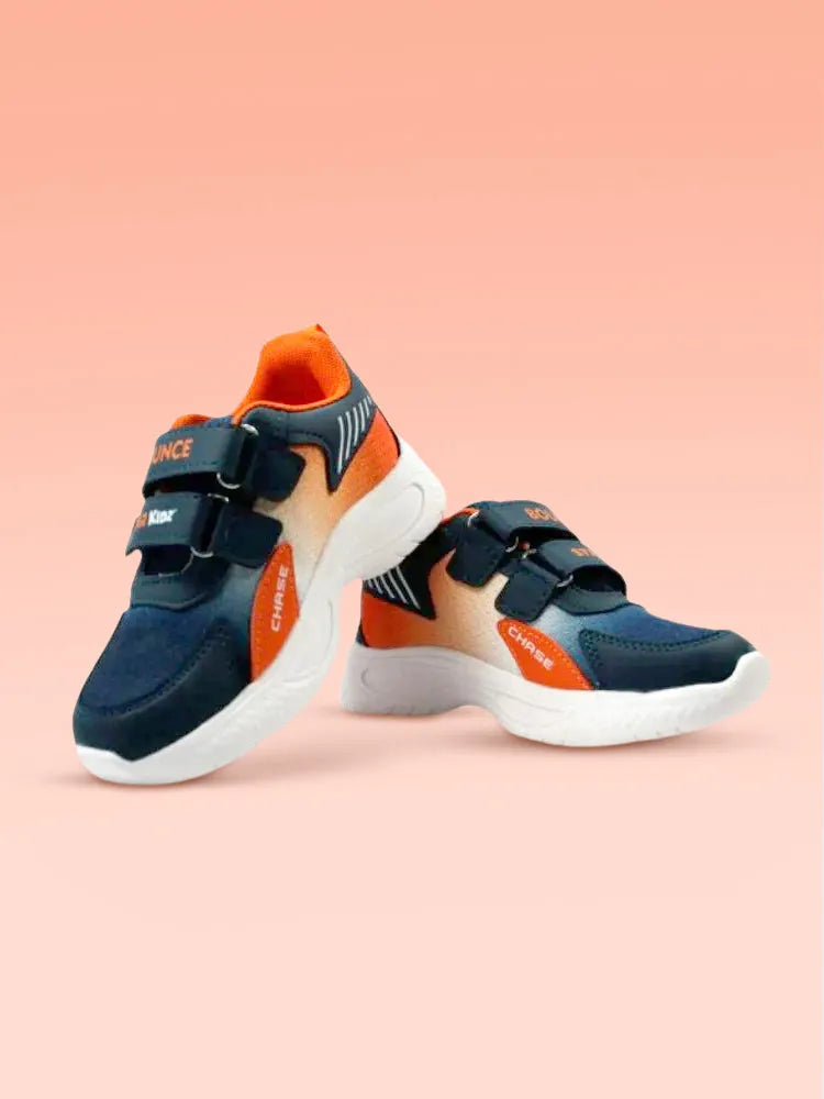 APEX BOUNCE Sneakers (Italy-03) | T.BLU/ORG | Age 3 - 7.5 years