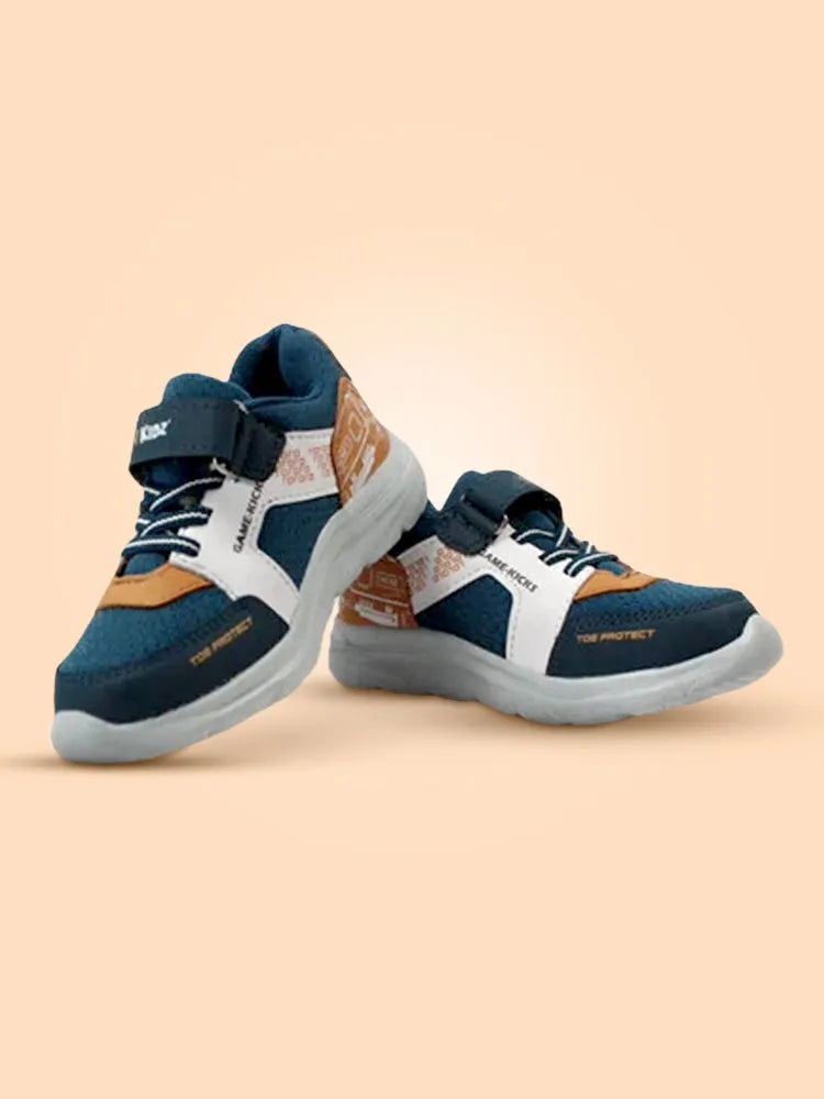 Aero Kicks Cozy Winter Shoes Ksj-402 | Age 6-14 years | T.BLUE