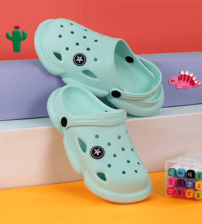 CLOUD TREADS MINT CLOGS (Jojo) – Fresh Looks, Free Spirits| Unisex | Ages 2 to 13 Years