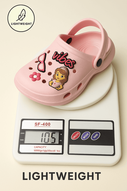 CLOUD GRANDE UNISEX CLOGS (Jojo-2) | 2 YEARS To 13 YEARS | PINK