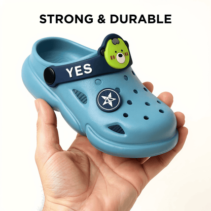 POLO SLIC POGO BLUE CLOGS – Big Energy, Bold Style | Unisex | Ages 5 to 9 Years