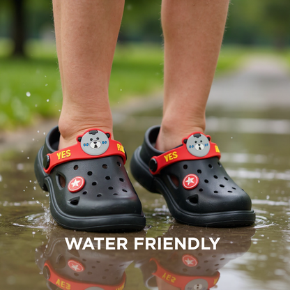 POLO SLIC POGO BLACK CLOGS – The Classic Cool Stepper | Unisex | Ages 5 to 9 Years