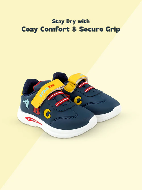 STAR BLAZE APEX VELCRO CASUAL SHOE |  1.5 YEARS TO 6 YEARS | NAVY BLUE