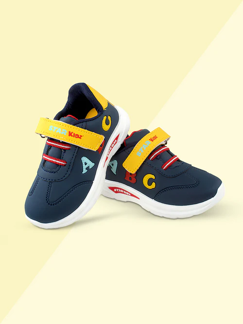 STAR BLAZE APEX VELCRO CASUAL SHOE |  1.5 YEARS TO 6 YEARS | NAVY BLUE