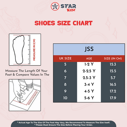 SURGE HYPE Kids Shoes (JSS-104)  | Age 2-6 years | White/Light Grey