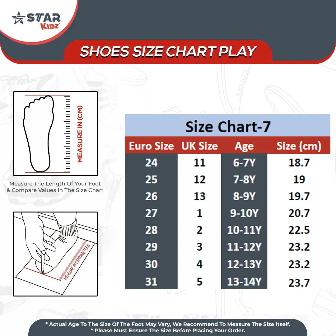 ULTRA KICKS Sneakers (Bear-107) | Age 6-13 years | Brown
