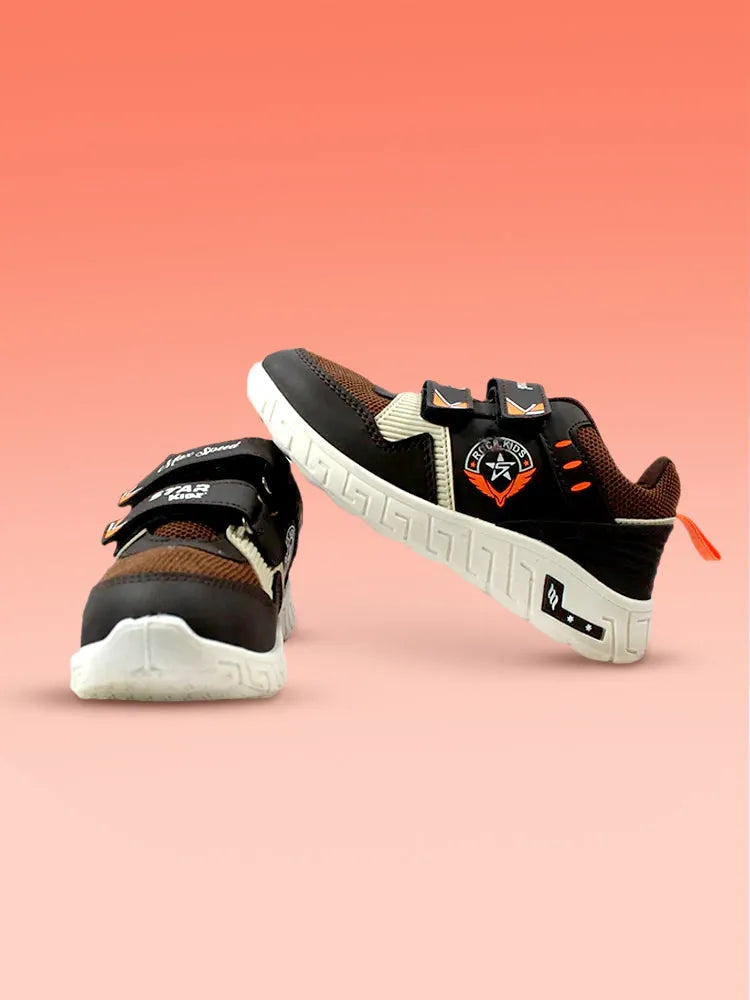 ULTRA KICKS Sneakers (Bear-107) | Age 6-13 years | Brown