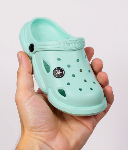 CLOUD TREADS MINT CLOGS (Jojo) – Fresh Looks, Free Spirits| Unisex | Ages 2 to 13 Years