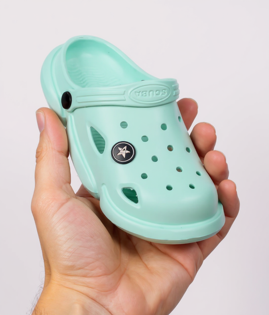 CLOUD TREADS MINT CLOGS (Jojo) – Fresh Looks, Free Spirits| Unisex | Ages 2 to 13 Years
