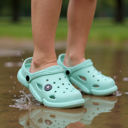 CLOUD TREADS MINT CLOGS (Jojo) – Fresh Looks, Free Spirits| Unisex | Ages 2 to 13 Years
